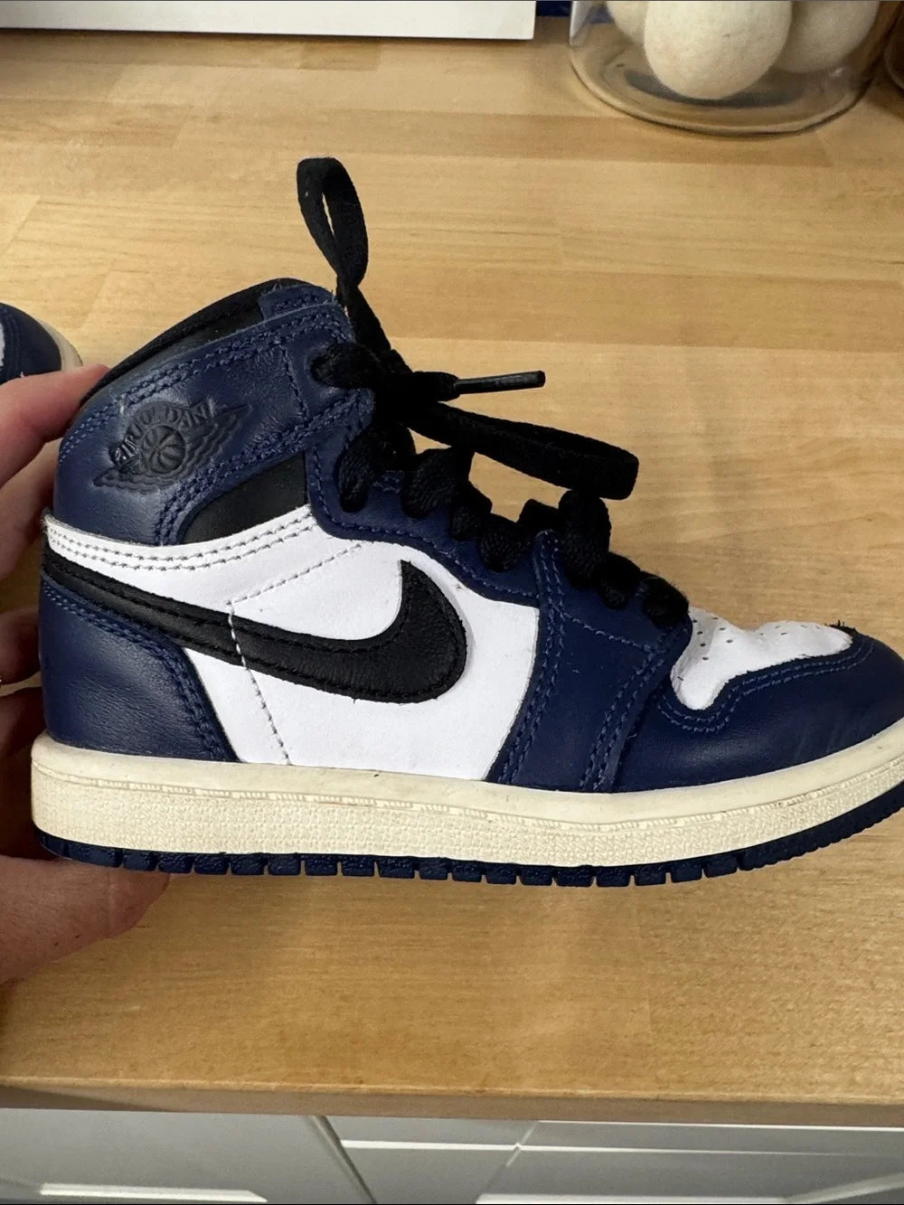 Nike Air Jordan’s. Toddler Boy 11c High Top. Excellent condition.